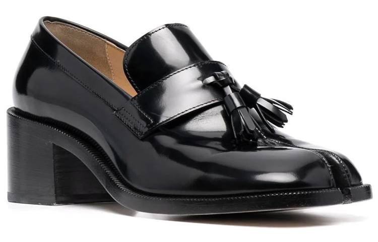 (W) Maison Margiela Tabi Heeled Loafer 'Black' 圖 2