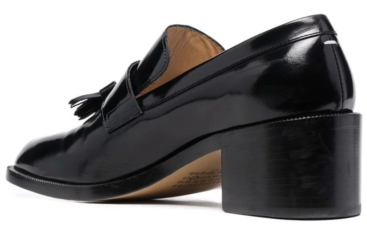 (W) Maison Margiela Tabi Heeled Loafer 'Black' 圖 3