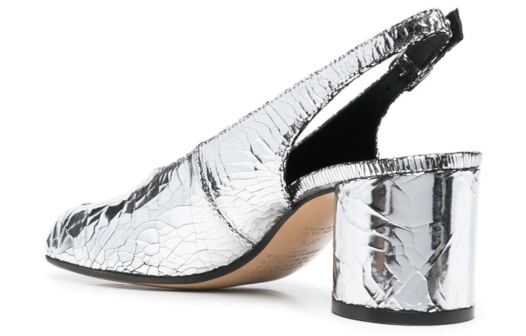 (W) Maison Margiela Tabi High-Heel Ankle 'Silver' 圖 3