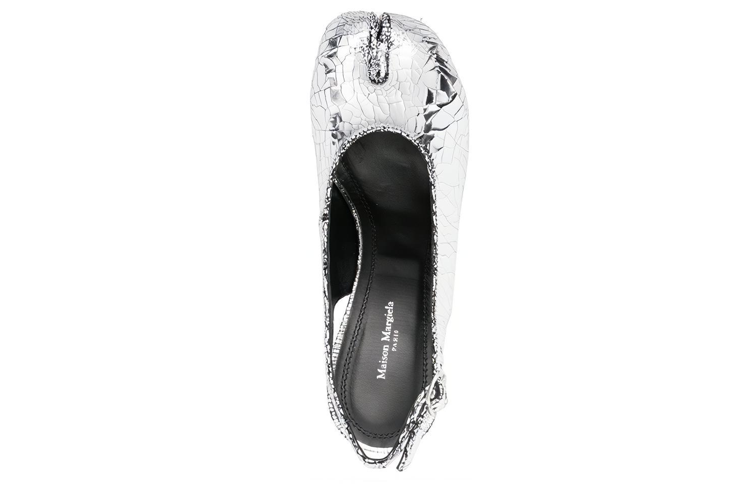 (W) Maison Margiela Tabi High-Heel Ankle 'Silver' 圖 4