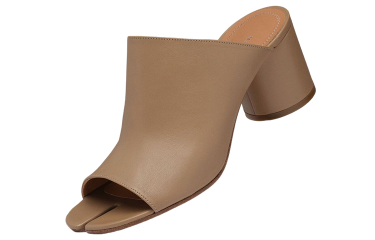 (W) Maison Margiela Tabi High-Heeled Peep-Toe 'Brown' 圖 3