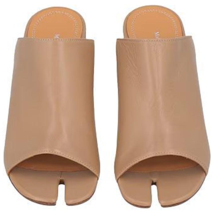 (W) Maison Margiela Tabi High-Heeled Peep-Toe 'Brown' 圖 4