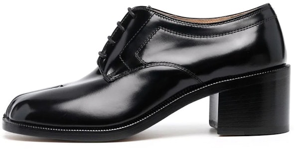 Maison Margiela Tabi 鞋頭系帶 時尚休閒高跟鞋 女款 黑色 Buy Maison Margiela Tabi 鞋頭系帶 時尚休閒高跟鞋 女款 黑色