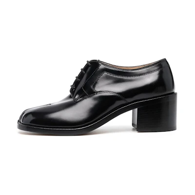 (W) Maison Margiela Tabi High-Top 'Black Lace-Up'