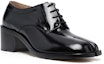 Lookbook (W) Maison Margiela Tabi High-Top 'Black Lace-Up' Hitam Berikat S58WQ0121PS6798013