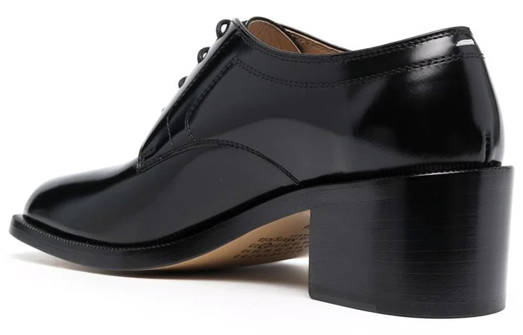 Shop (W) Maison Margiela Tabi High-Top 'Hitam Tali Depan' S58WQ0121PS6798013