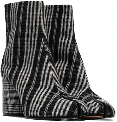 (Women) Maison Margiela Tabi High-Top 'Black Stripes' S58WU0260P3606H8305 Lookbook (Women) Maison Margiela Tabi High-Top 'Black Stripes' S58WU0260P3606H8305