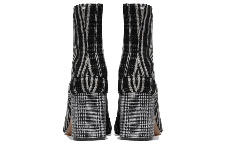 Shop (Women) Maison Margiela Tabi High-Top 'Black Stripes' S58WU0260P3606H8305