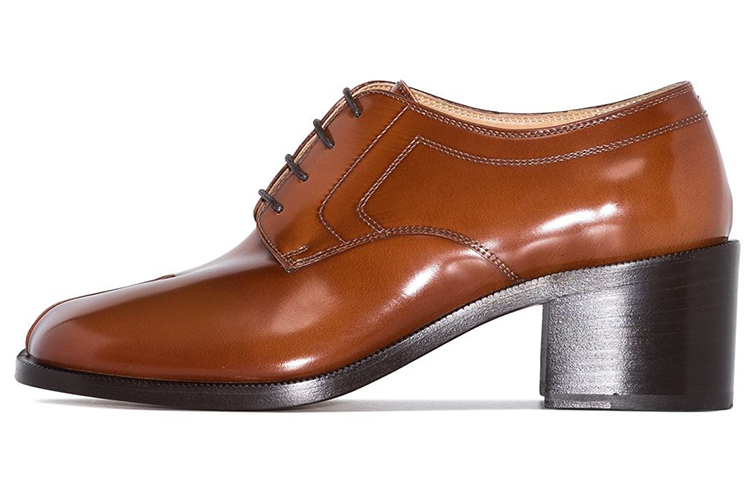 (Women) Maison Margiela Tabi High-Top 'Brown Lace-Up Fashion' S58WQ0121PS679