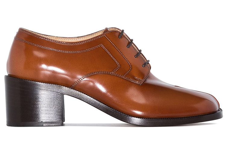 Order (W) Maison Margiela Tabi High-Top 'Coklat Lace-Up Fesyen' S58WQ0121PS679