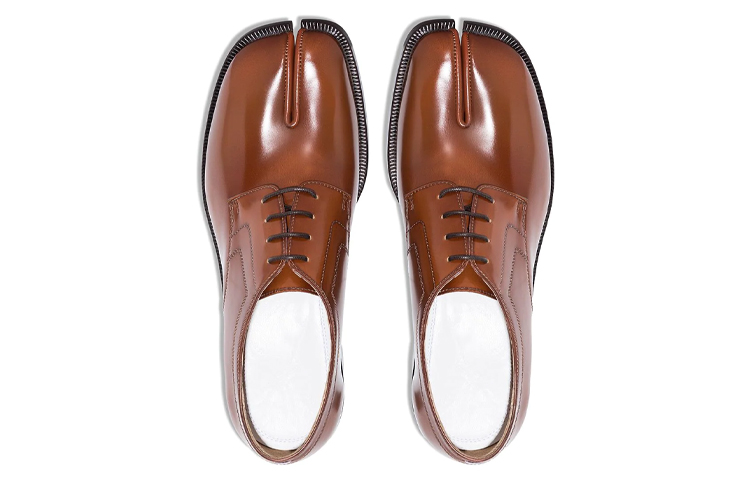 Lookbook (W) Maison Margiela Tabi High-Top 'Coklat Lace-Up Fesyen' S58WQ0121PS679