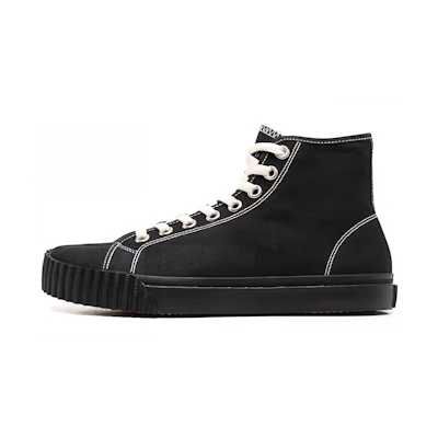 (W) Maison Margiela Tabi High 'Black'