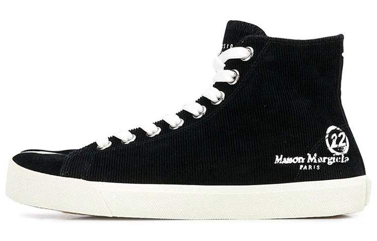 (Women) Maison Margiela Tabi High 'Black Canvas' S58WS0111P3608T8013
