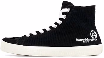 (Women) Maison Margiela Tabi High 'Black Canvas' S58WS0111P3608T8013 (Women) Maison Margiela Tabi High 'Black Canvas' S58WS0111P3608T8013