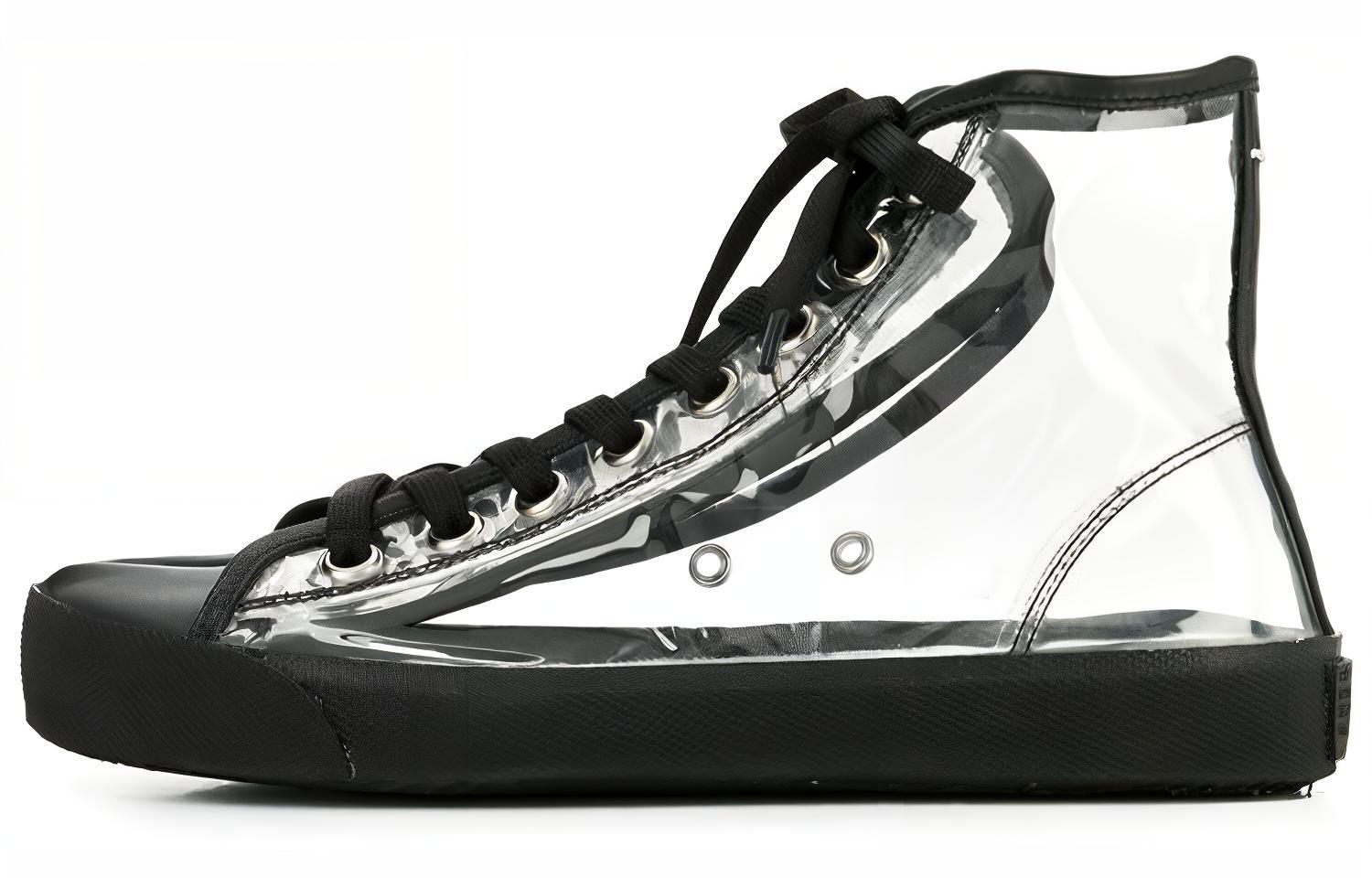 (Women) Maison Margiela Tabi High 'Black Transparent' S58WS0111-P0299-T8013