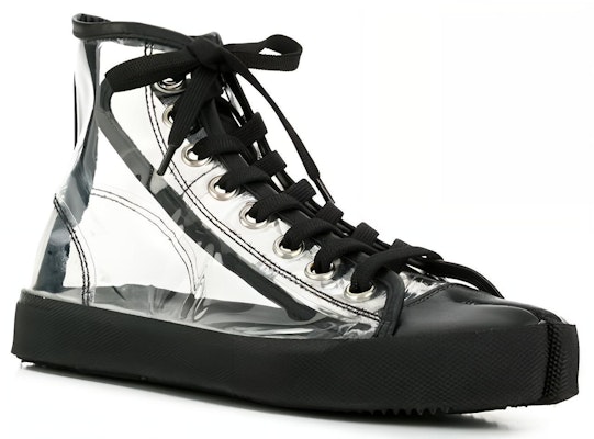 (Women) Maison Margiela Tabi High 'Black Transparent' S58WS0111-P0299-T8013 Order (Women) Maison Margiela Tabi High 'Black Transparent' S58WS0111-P0299-T8013