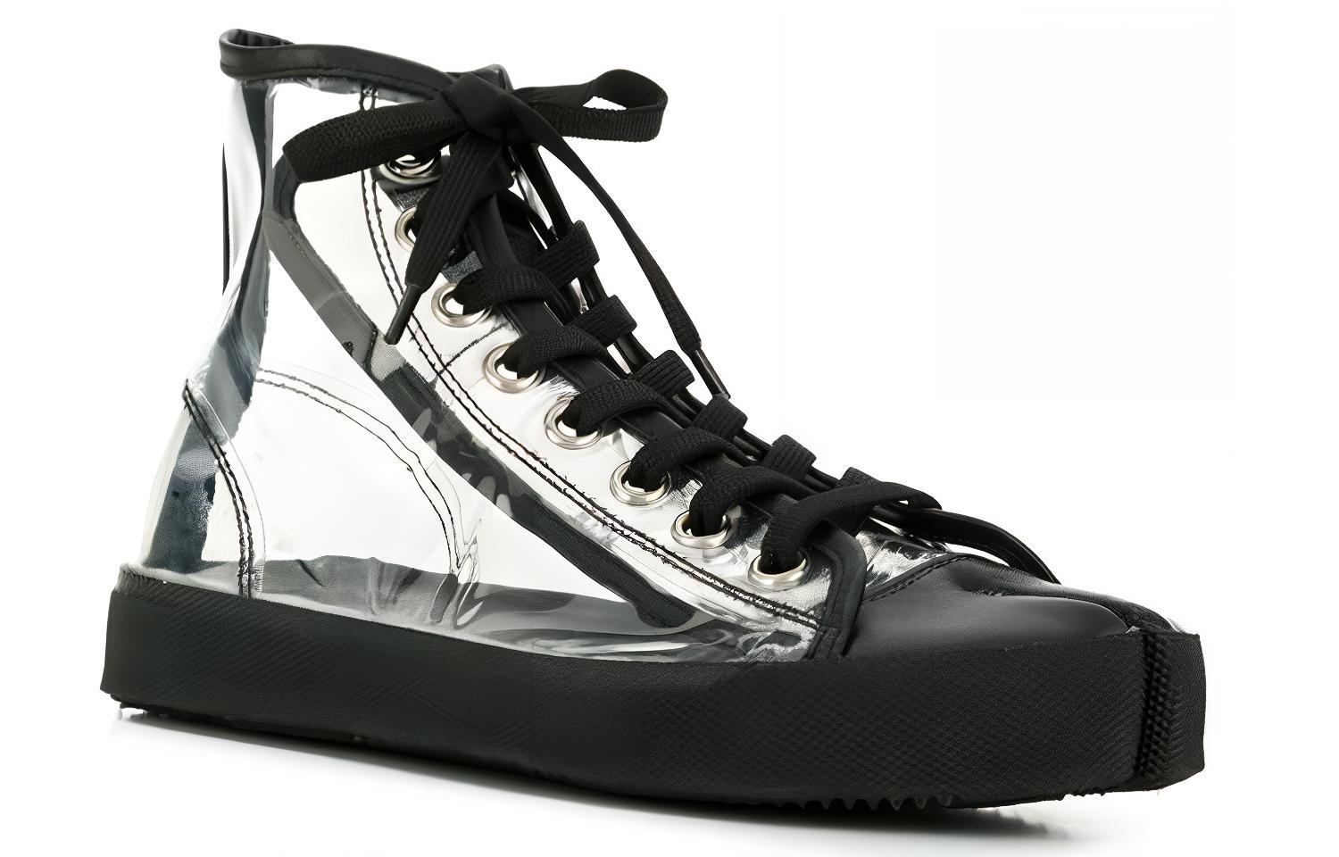 Order (Women) Maison Margiela Tabi High 'Black Transparent' S58WS0111-P0299-T8013