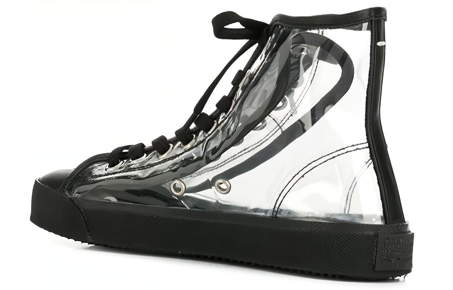 Lookbook (W) Maison Margiela Tabi Alto 'Negro Transparente' S58WS0111-P0299-T8013