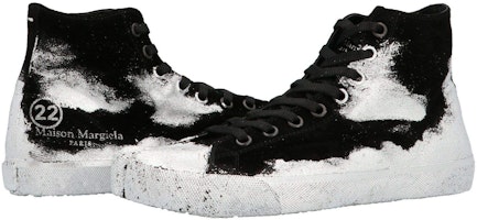 (W) Maison Margiela Tabi Alto 'Efecto Pintura - Negro' S58WS0111-P2519-H1130 Lookbook (W) Maison Margiela Tabi Alto 'Efecto Pintura - Negro' S58WS0111-P2519-H1130