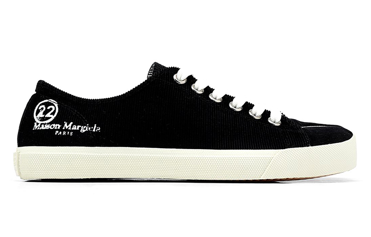 Order (W) Maison Margiela Tabi Hoog ''Fluweel Zwart Wit'' S58WS0110P3608T8013