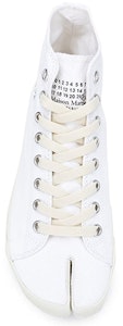 (W) Maison Margiela Tabi 高筒'白色'鞋 S58WS0111-P1875-T1003 Shop (W) Maison Margiela Tabi 高筒'白色'鞋 S58WS0111-P1875-T1003