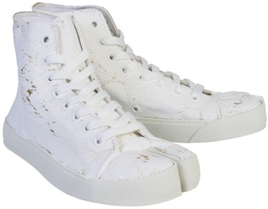(W) Maison Margiela Tabi High 'Putih Emas' S58WS0111-P3049-H1800 Shop (W) Maison Margiela Tabi High 'Putih Emas' S58WS0111-P3049-H1800