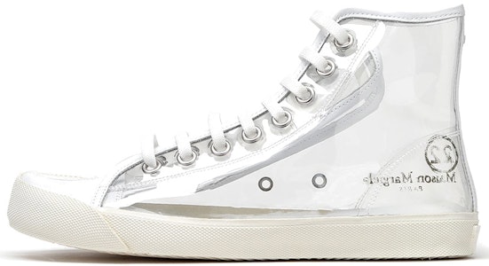 (W) 메종 마르지엘라 타비 하이 '투명 화이트' S58WS0111-P0299-T1003 Buy (W) 메종 마르지엘라 타비 하이 '투명 화이트' S58WS0111-P0299-T1003