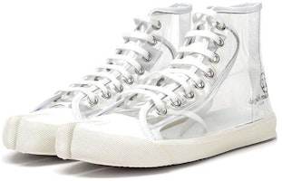 (W) Maison Margiela Tabi Tinggi 'Putih Transparan' S58WS0111-P0299-T1003 Lookbook (W) Maison Margiela Tabi Tinggi 'Putih Transparan' S58WS0111-P0299-T1003