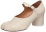 Buy (W) Maison Margiela Tabi Talon Haut ''Bride Réglable Blanche'' S58WL0217P3753T1003