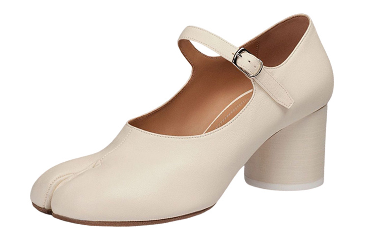 Buy (W) Maison Margiela Tabi Tacón Alto 'Correa Ajustable Blanco' S58WL0217P3753T1003