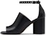 (W) Maison Margiela Tabi Tumit Tinggi 'Hitam' S58WP0235PR869T8013