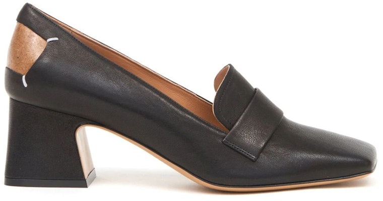 (W) Maison Margiela Tabi Tacón Alto 'Cuatro Costuras en Cuero Negro' S58WR0105P3753T8013 Order (W) Maison Margiela Tabi Tacón Alto 'Cuatro Costuras en Cuero Negro' S58WR0105P3753T8013