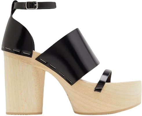 (W) Maison Margiela Tabi Tacón Alto 'Sandalia de Cuero Negro' S39WY0022PS679T8013 Order (W) Maison Margiela Tabi Tacón Alto 'Sandalia de Cuero Negro' S39WY0022PS679T8013