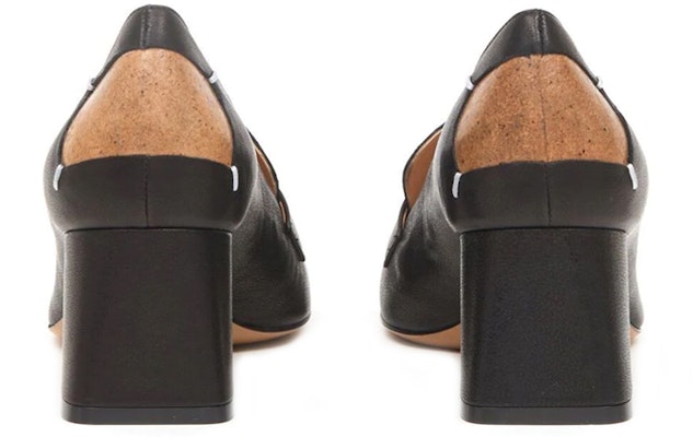 (Women) Maison Margiela Tabi High Heel 'Black Leather Four-Stitches' S58WR0105P3753T8013 Details for (Women) Maison Margiela Tabi High Heel 'Black Leather Four-Stitches' S58WR0105P3753T8013