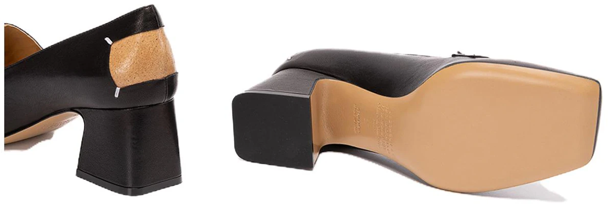 (W) Maison Margiela Tabi Talons Hauts ''Cuir Noir Quatre Points'' S58WR0105P3753T8013 Sizing (W) Maison Margiela Tabi Talons Hauts ''Cuir Noir Quatre Points'' S58WR0105P3753T8013