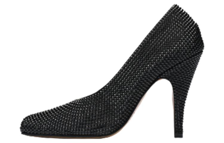 (Women) Maison Margiela Tabi High Heel 'Black Sheepskin' S39WL0124P5157T8013