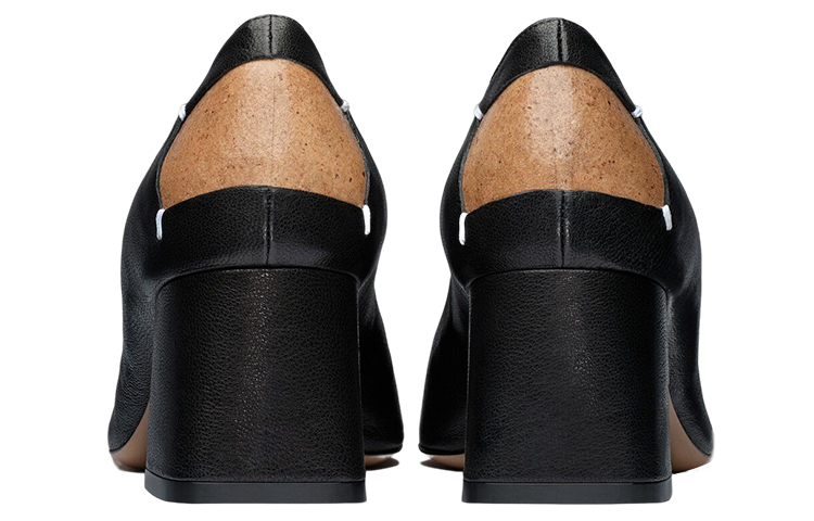 Purchase (W) メゾン マルジェラ タビ ハイヒール "黒シープスキン" S58WL0226P3753T8013