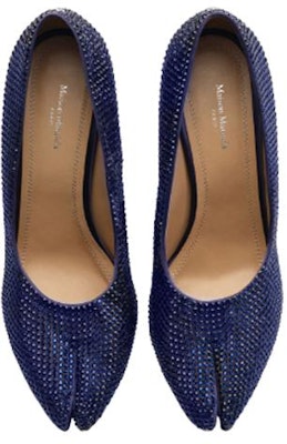 (W) Maison Margiela Tabi Tacón Alto 'Cuero Azul' S39WL0124P5157T6067 Shop (W) Maison Margiela Tabi Tacón Alto 'Cuero Azul' S39WL0124P5157T6067
