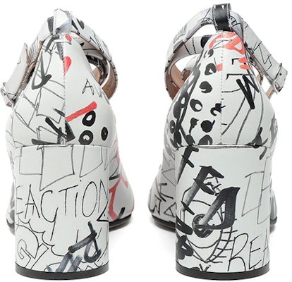 (W) Maison Margiela Tabi Tacón Alto 'Graffiti Blanco' S58WL0111P2948H1527 Lookbook (W) Maison Margiela Tabi Tacón Alto 'Graffiti Blanco' S58WL0111P2948H1527
