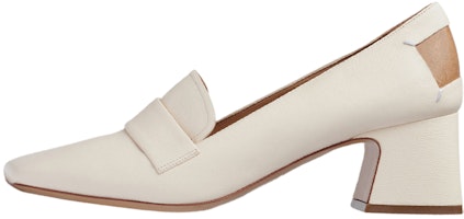 (Women) Maison Margiela Tabi High Heel 'White Leather Stitch Detail' S58WR0105P3753T1003 (Women) Maison Margiela Tabi High Heel 'White Leather Stitch Detail' S58WR0105P3753T1003
