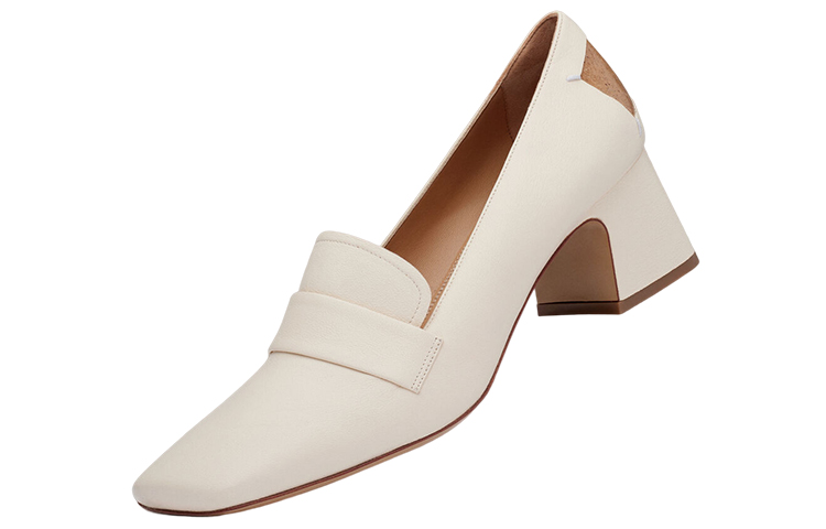 Lookbook (W) Maison Margiela Tabi 高跟鞋 '白色皮革缝线细节' S58WR0105P3753T1003