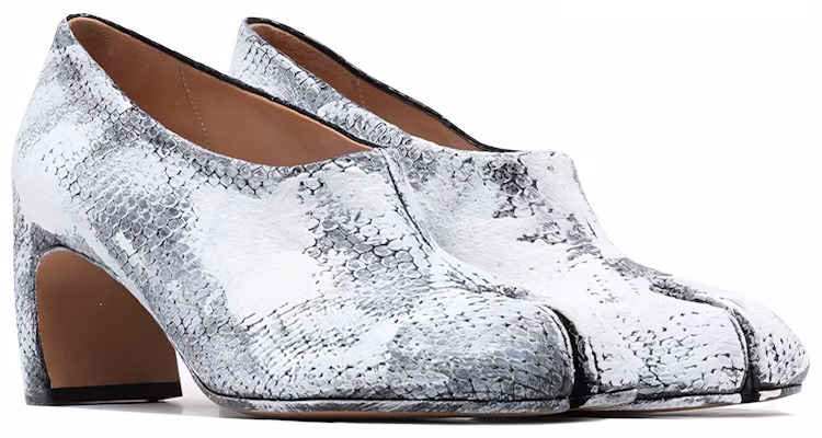 (Women) Maison Margiela Tabi High Heel 'White Python' S39WL0060P3374H1532 Order (Women) Maison Margiela Tabi High Heel 'White Python' S39WL0060P3374H1532