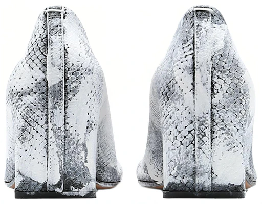 (W) Maison Margiela Tabi Hoge Hak ''Witte Python'' S39WL0060P3374H1532 Lookbook (W) Maison Margiela Tabi Hoge Hak ''Witte Python'' S39WL0060P3374H1532