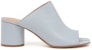 (W) Maison Margiela Tabi Tumit Tinggi Peep-Toe Slide 'Biru Muda' S58WP0246PR869T6172
