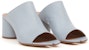 (W) Maison Margiela Tabi Tumit Tinggi Peep-Toe Slide 'Biru Muda' S58WP0246PR869T6172