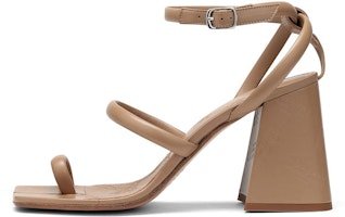 (Women) Maison Margiela Tabi High Heel Sandals 'Embossed Logo Camel' S39WP0079P2354T4091 (Women) Maison Margiela Tabi High Heel Sandals 'Embossed Logo Camel' S39WP0079P2354T4091