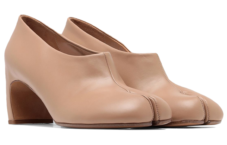 (W) Maison Margiela Tabi High Heels 'Pink Leather' 圖 2