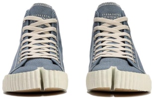 (W) メゾン マルジェラ タビ ハイカット キャンバス ブルー S58WS0192P4291T8109 Purchase (W) メゾン マルジェラ タビ ハイカット キャンバス ブルー S58WS0192P4291T8109