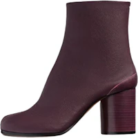 (Women) Maison Margiela Tabi Leather Ankle Boots 8cm Maroon S58WU0260P3753T5088 (Women) Maison Margiela Tabi Leather Ankle Boots 8cm Maroon S58WU0260P3753T5088