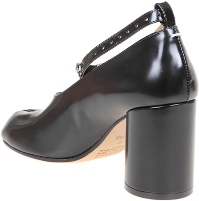(Women) Maison Margiela Tabi Leather Heels 'Black' S34WL0021PS679T8013 Shop (Women) Maison Margiela Tabi Leather Heels 'Black' S34WL0021PS679T8013